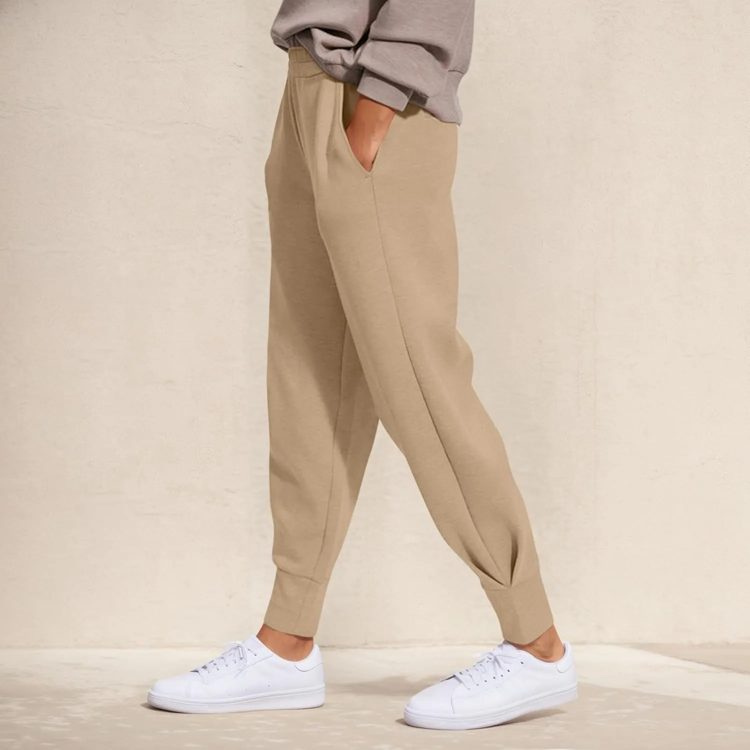 2024 Cinch Bottom Sweatpants Women's Casual High Waisted Joggers Workout Active Baggy Lounge Trousers with Pockets