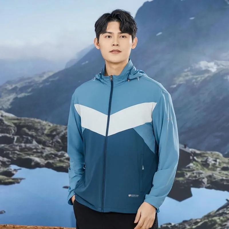 2025 New Men's Ice Silk Quick-Dry Sun Protection Shirt UPF50  UV-Resistant Fishing Jacket