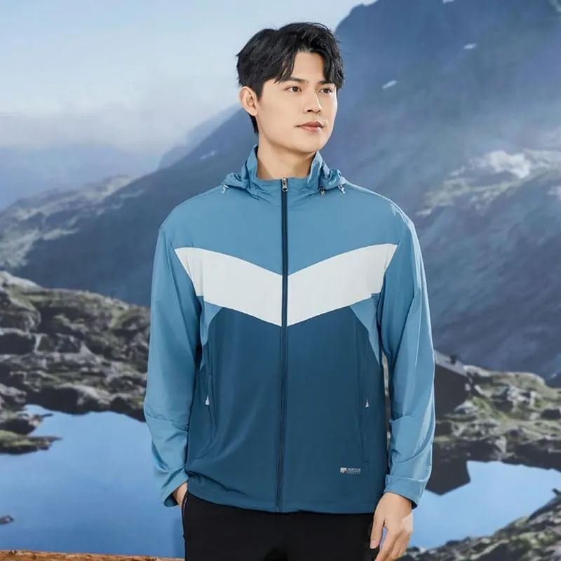 2025 New Men's Ice Silk Quick-Dry Sun Protection Shirt UPF50  UV-Resistant Fishing Jacket
