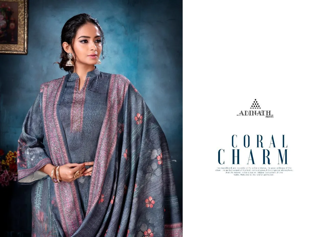 Adinath Prints Launched Anaisha Pashmina Fancy Designer Salwar Suits