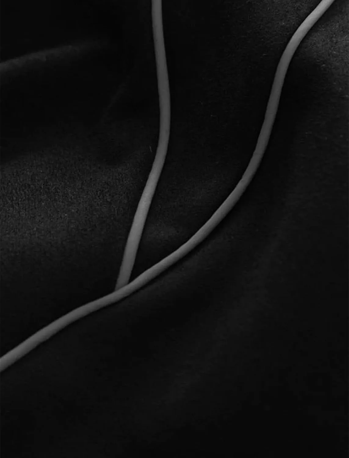 Aelfric Eden Oversized Mens T-Shirt Reflective Strip Suede Tee with Brand Embroidery Detailing
