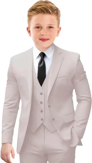 Boys Suit Formal Suits for Boys Slim Fit Tuxedo Suits Set Boy Dress Clothes Toddler Wedding Outfit