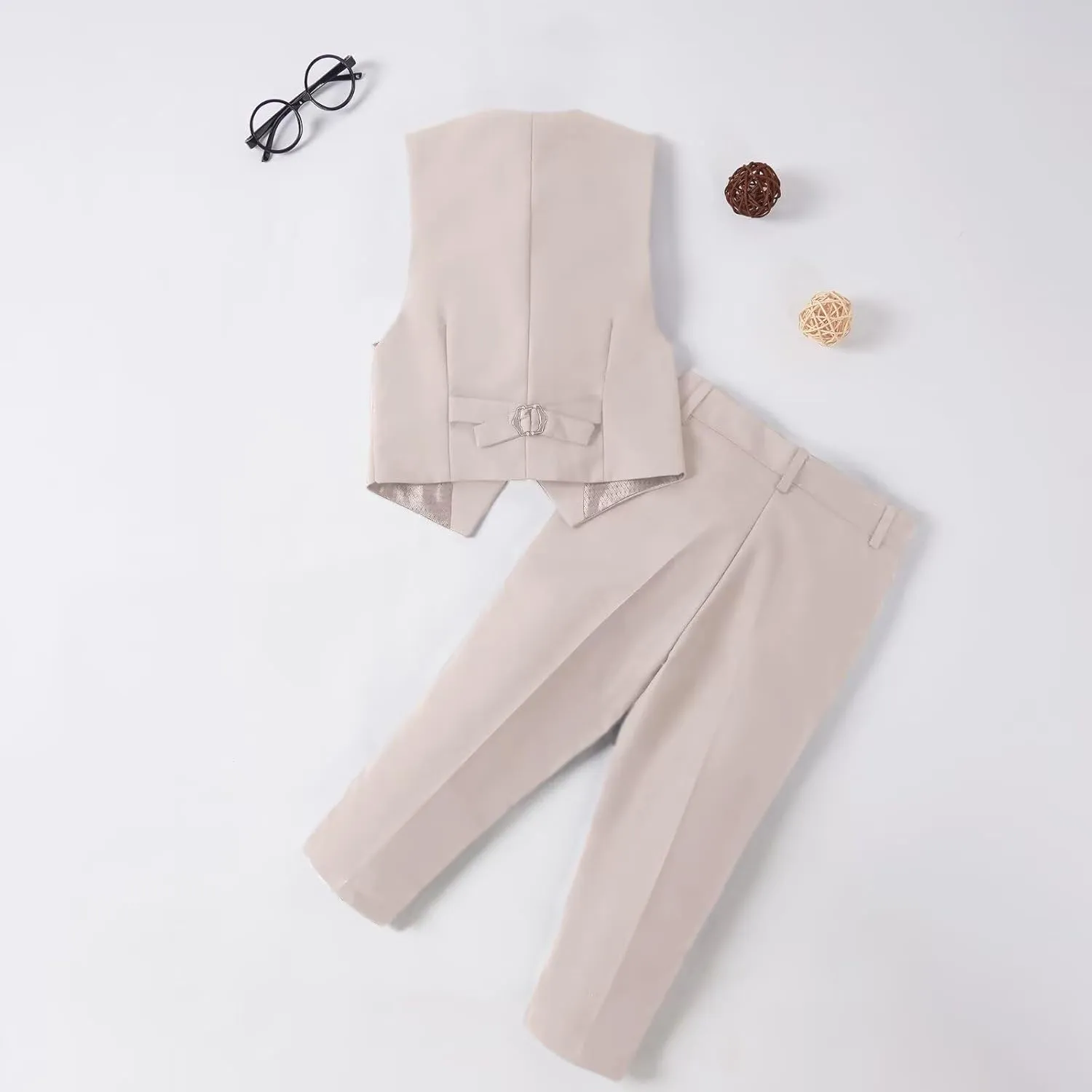 Boys Suit Formal Suits for Boys Slim Fit Tuxedo Suits Set Boy Dress Clothes Toddler Wedding Outfit