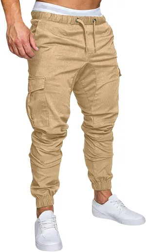 Cargo Pants for Men Tactical Pants Casual Hiking Pants Flex Warm Cotton Cargo Pants Workout Joggers with Pockets