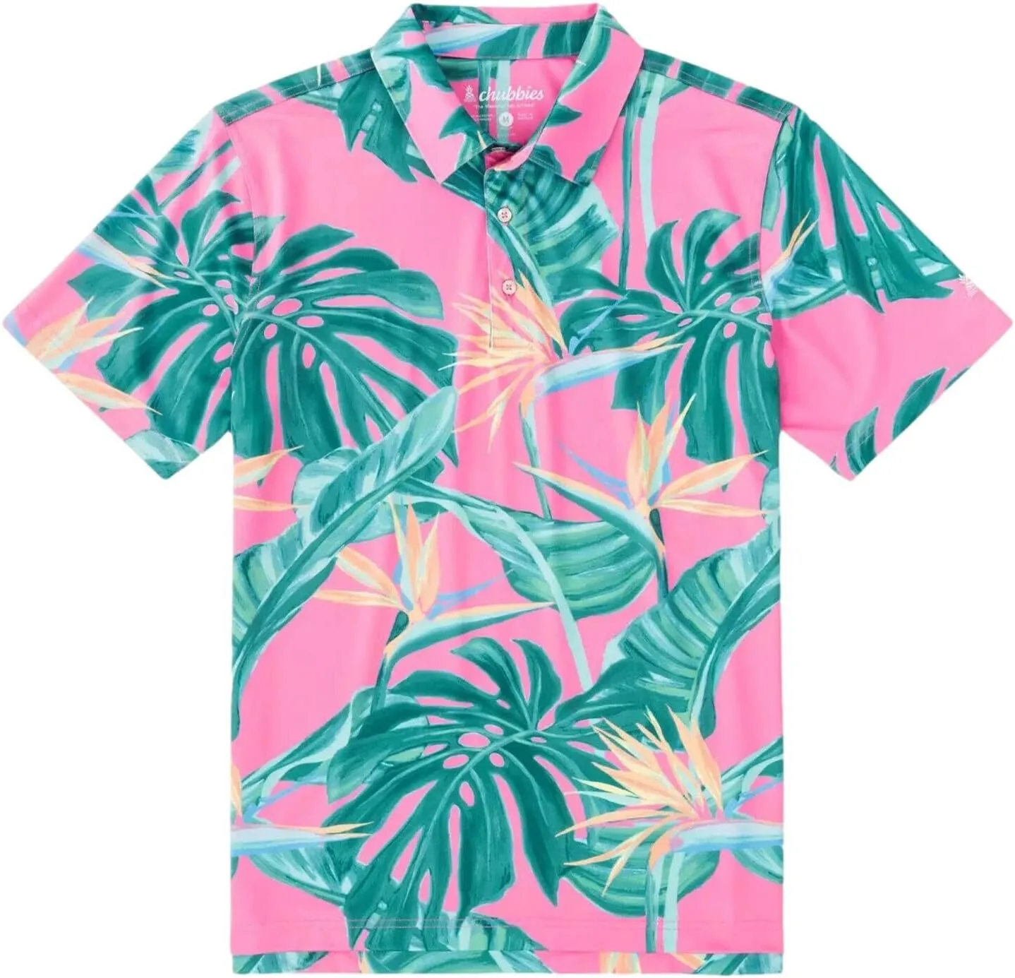 Chubbies Men's Short Sleeve Performance Polo
