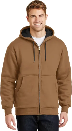 Cornerstone Men's Heavyweight Thermal Full-Zip Sweatshirt