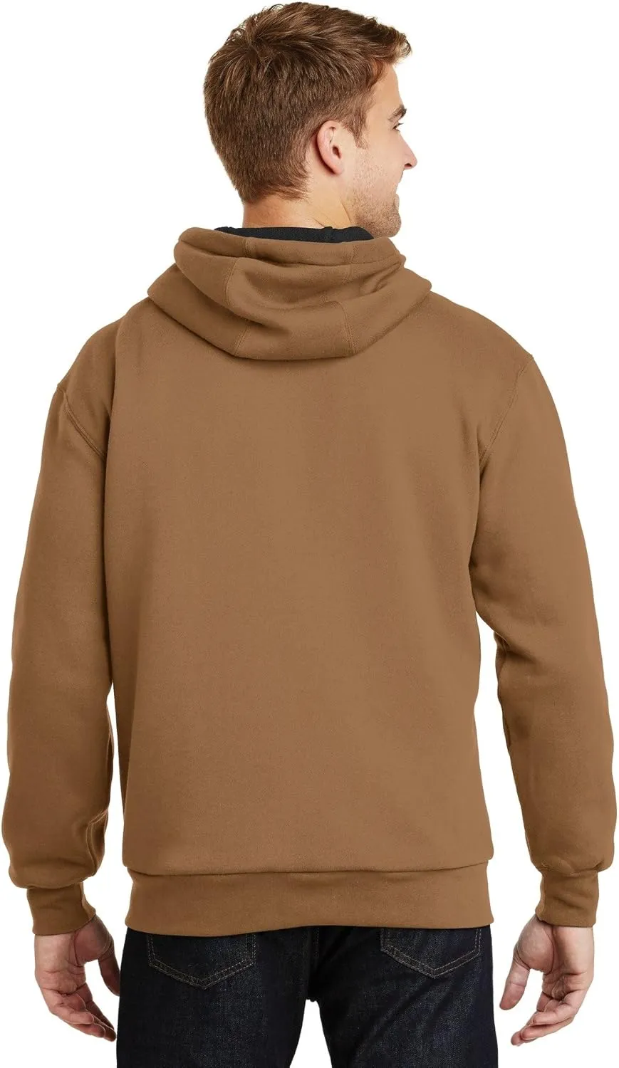 Cornerstone Men's Heavyweight Thermal Full-Zip Sweatshirt