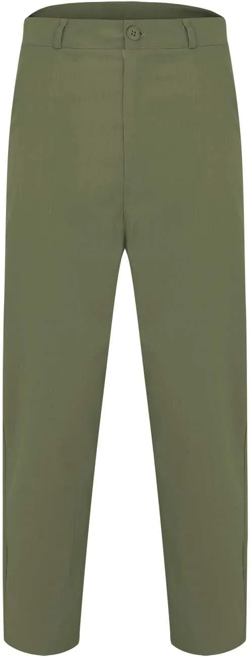 CRNTCEM Summer Golf Pants for Men Straight Leg Business Casual Hiking Travel Pants Tapered Leg Flat Front Formal Dress Pants