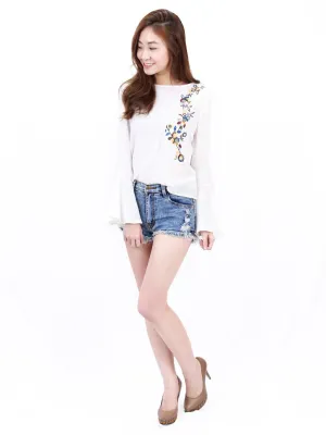 Diane Embroidery Top