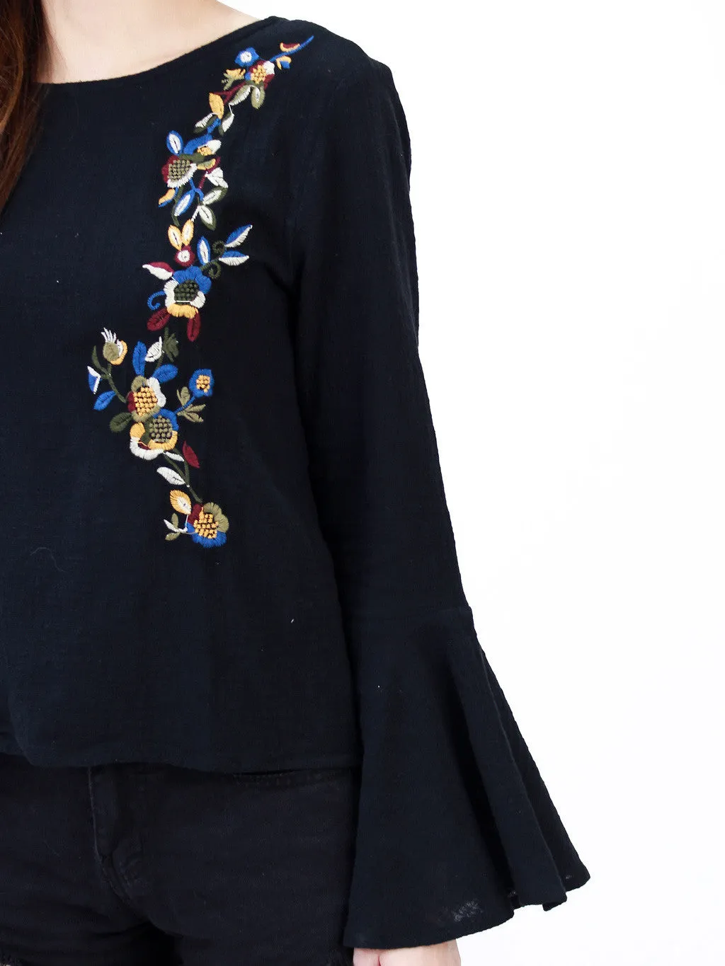 Diane Embroidery Top
