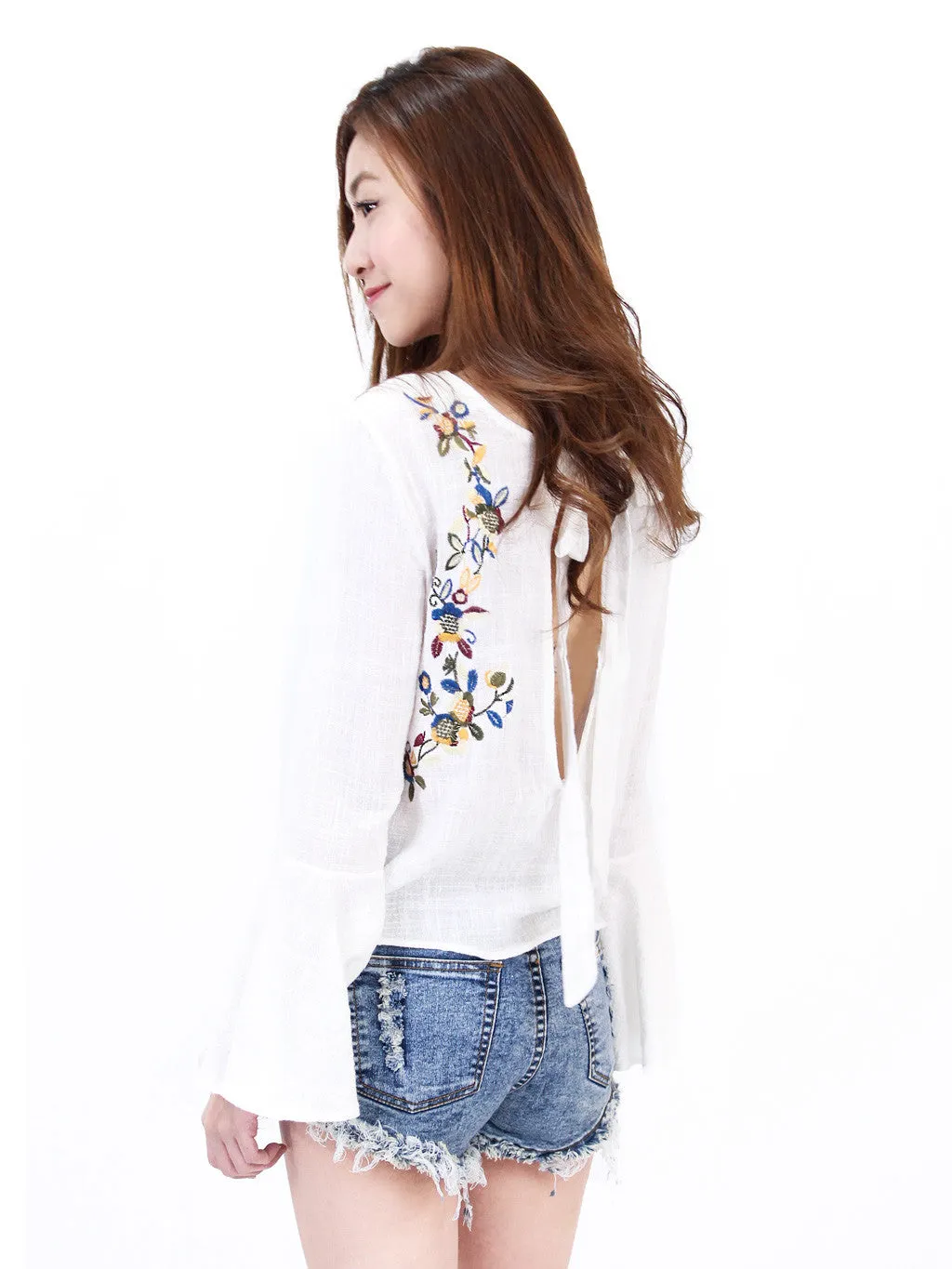 Diane Embroidery Top