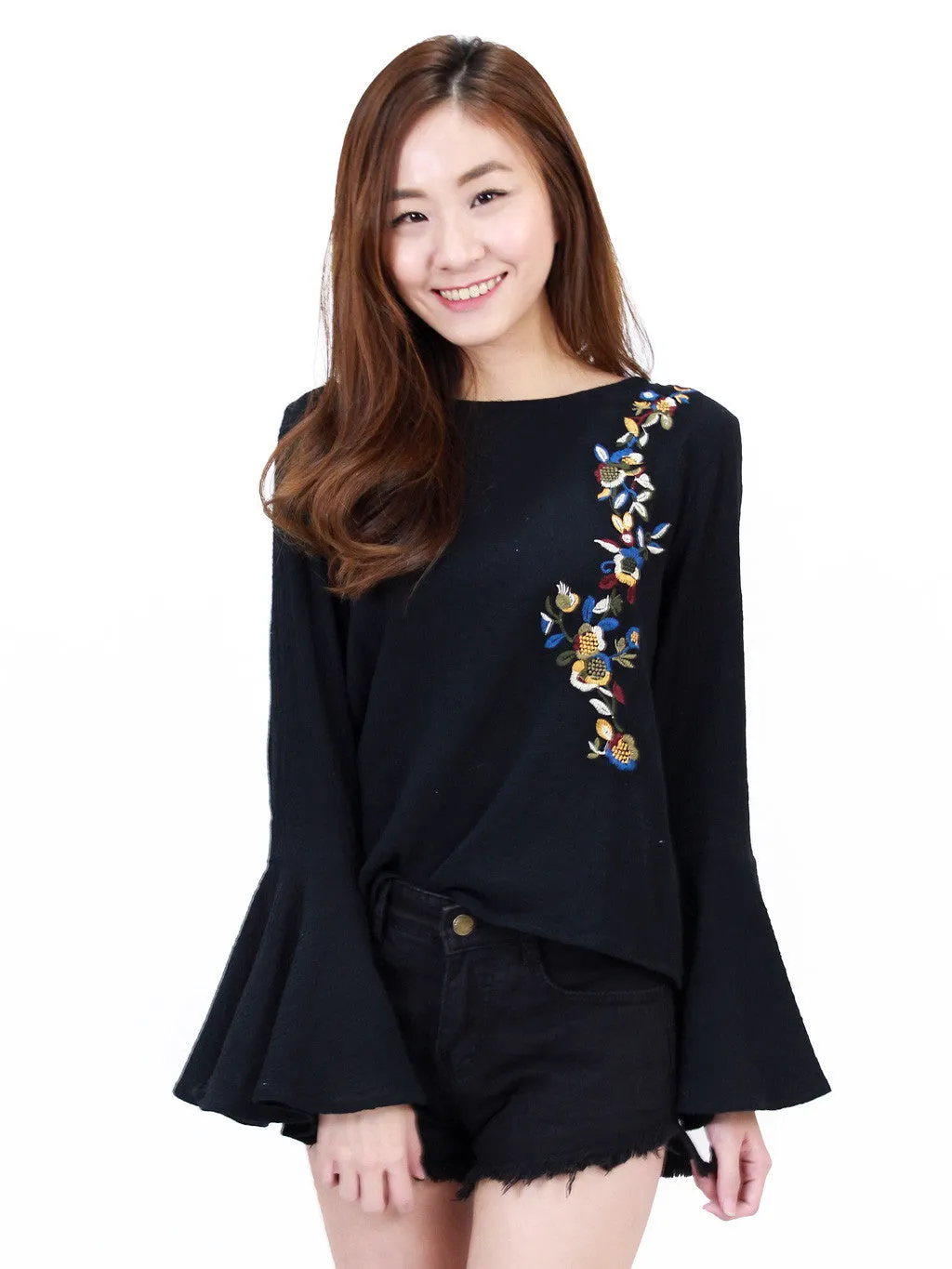 Diane Embroidery Top