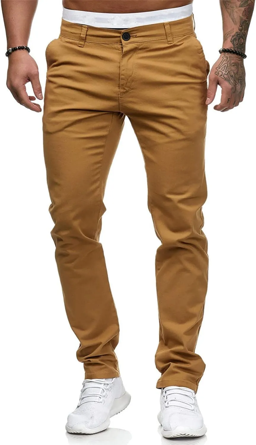 Dudubaby Baggy Pants for Men Men's Sports Casual Jogging Trousers Lightweight Hiking Work Pants Outdoor Pant
