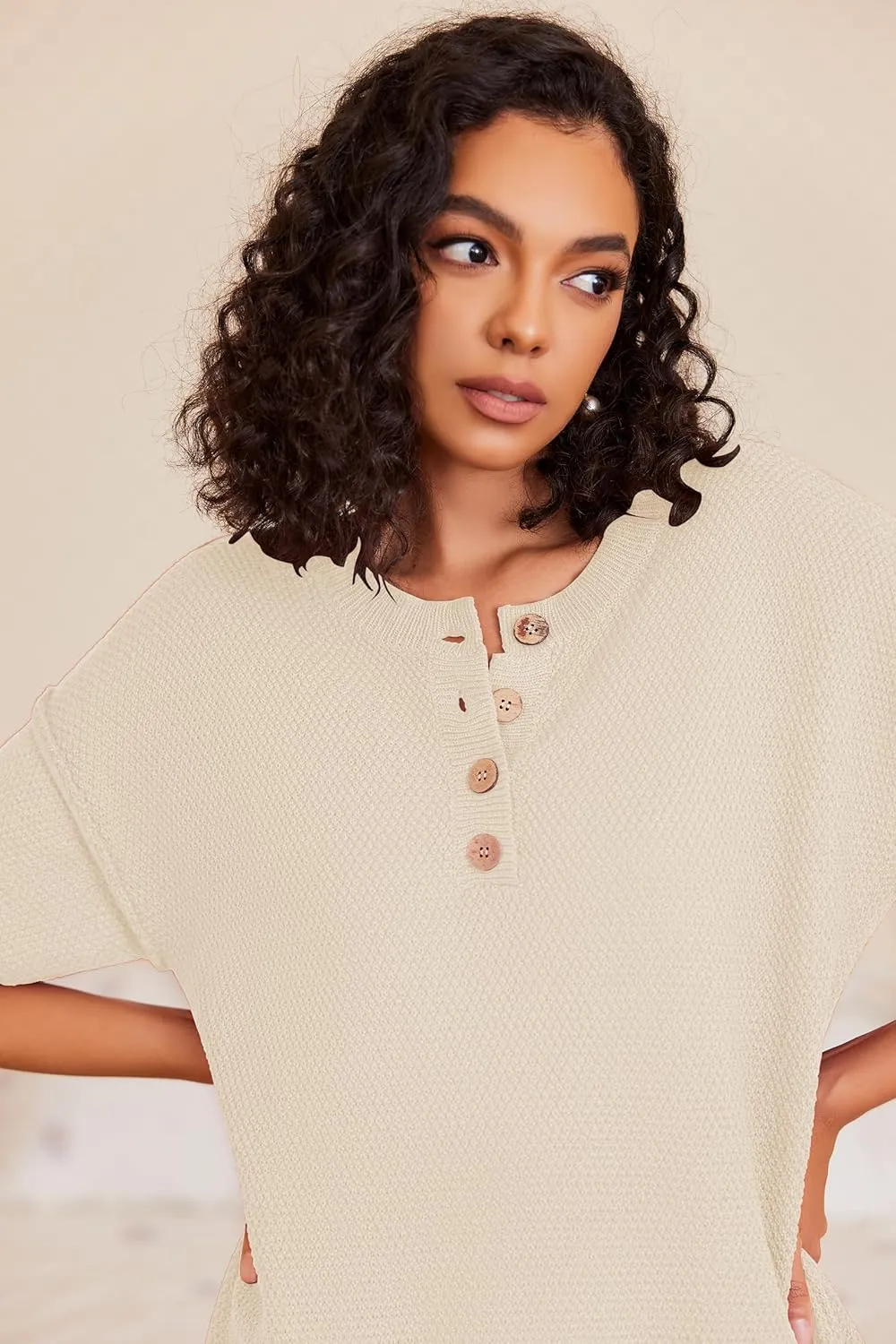 Ekouaer Lounge Sets for Women 2 Piece Pullover Sweater Set Knit Tops Wide Leg Pants Sweatsuits Casual Travel Outfits, S-XXL