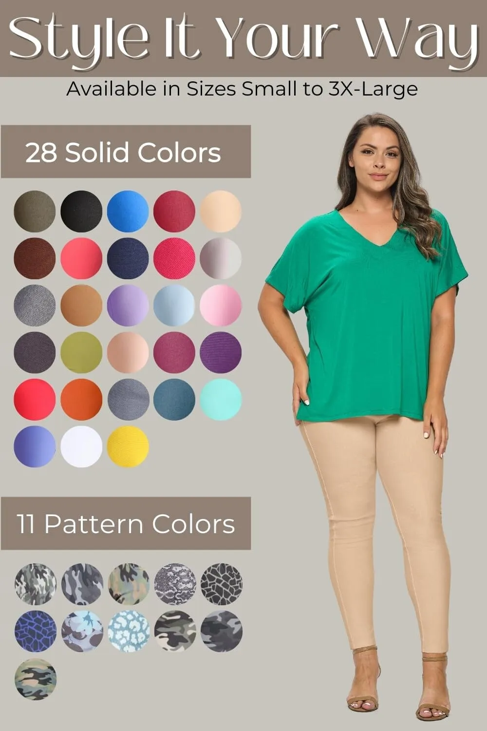 ICONOFLASH Women's Stretch Jeggings with 5 Pockets Pull On Skinny Jean Leggings (Available in Plus Size)