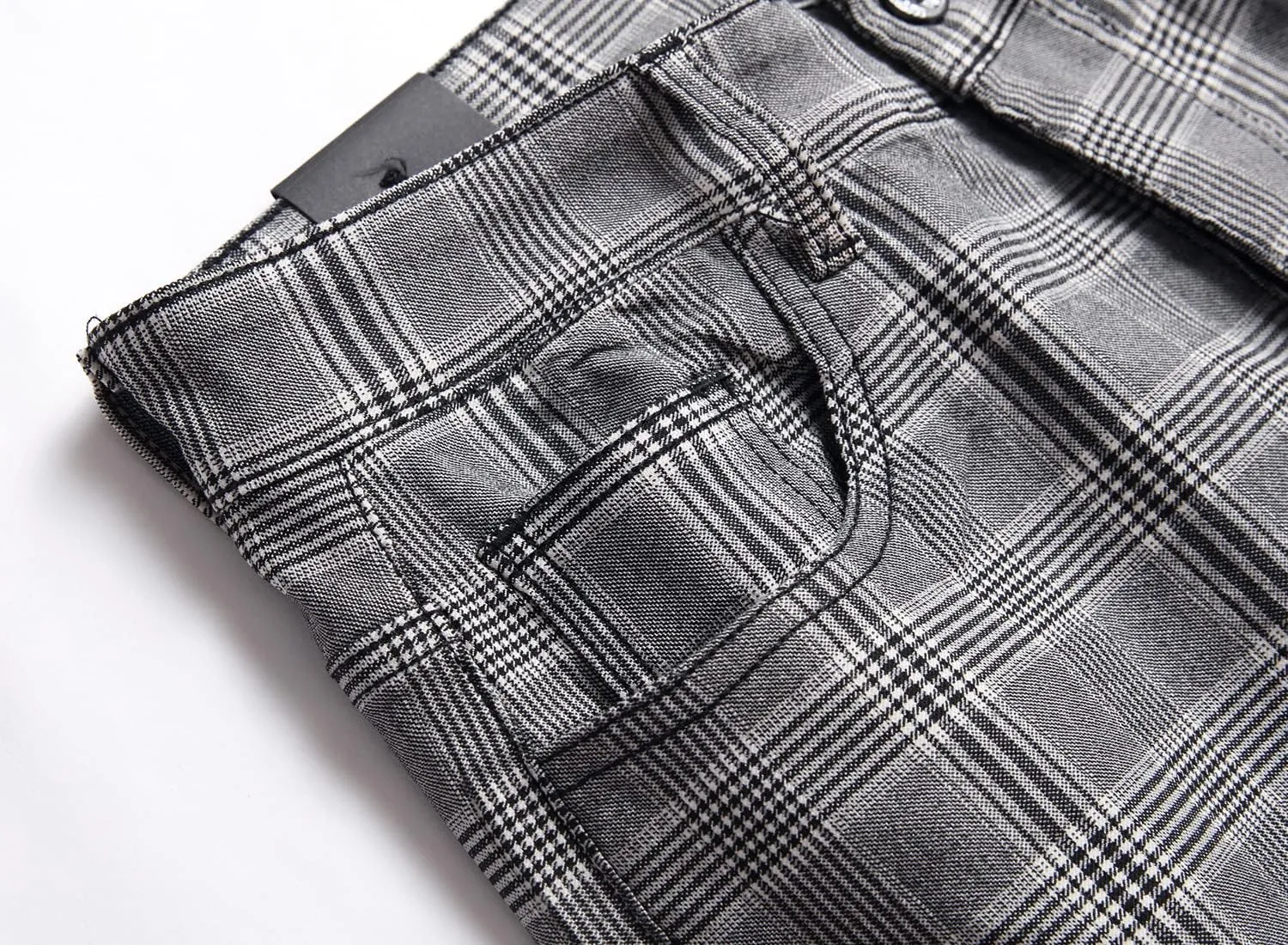 Keevoom Mens Stretch Skinny Flat-Front Fashion Style Comfy Solid Casual Slim Fit Business Dress Chinos Pants