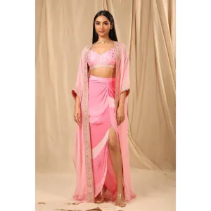 Masaba Pink Sorbet Cape (Set of 3)