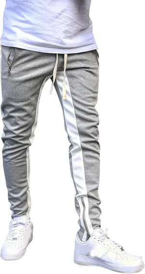Mens Hiking Outdoor Recreation Pants Fleece Sweat Pants Mens Baggy Pants Joggers with Pockets Mens Sweatpants Fleece