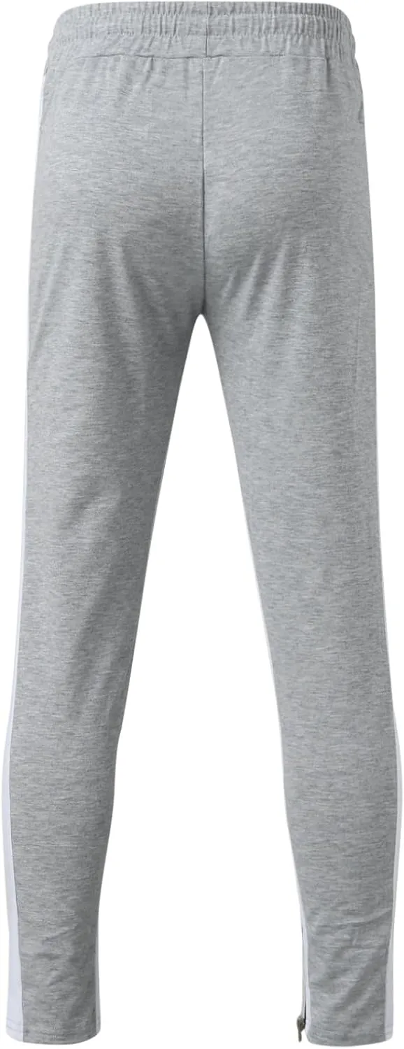 Mens Hiking Outdoor Recreation Pants Fleece Sweat Pants Mens Baggy Pants Joggers with Pockets Mens Sweatpants Fleece