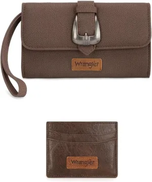 Montana West Wrangler Wristlet Wallets for Women and Credit Card Wallet
