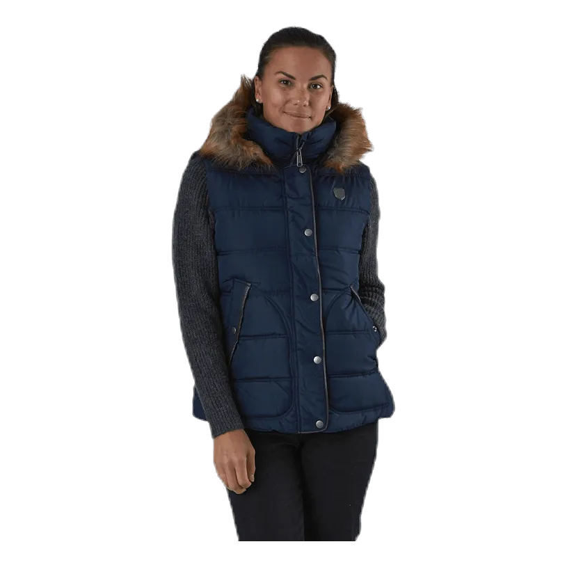 Nadja Waistcoat Blue