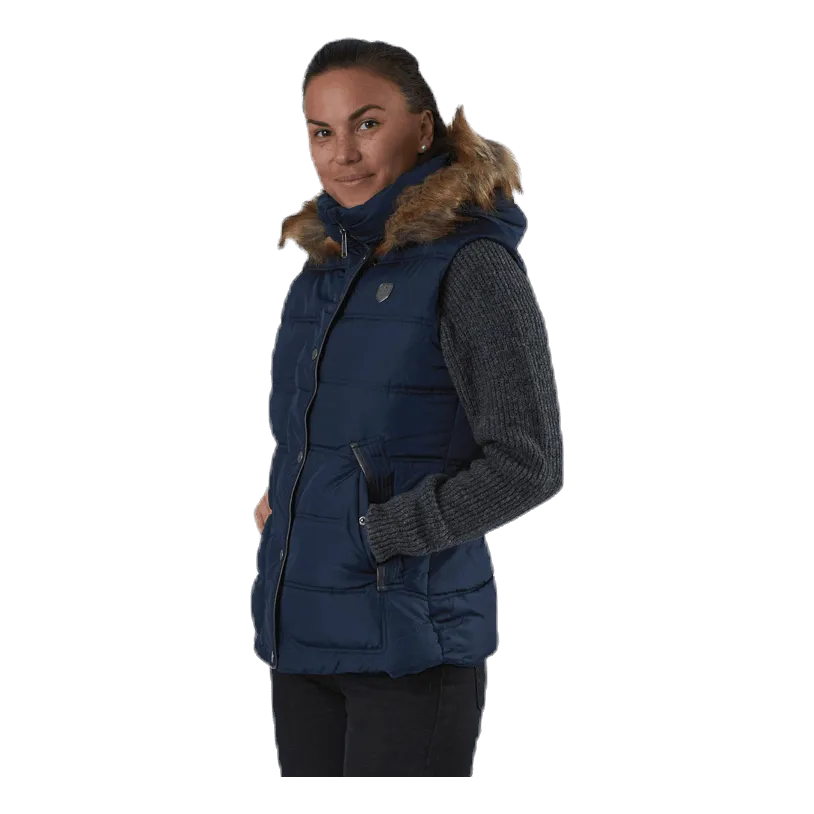 Nadja Waistcoat Blue