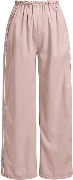 ODASDO Women Drawstring Baggy Jogger Sweatpants with Pockets Elastic Waist Casual Loose Track Pants Yoga Punk Hip Hop Pants