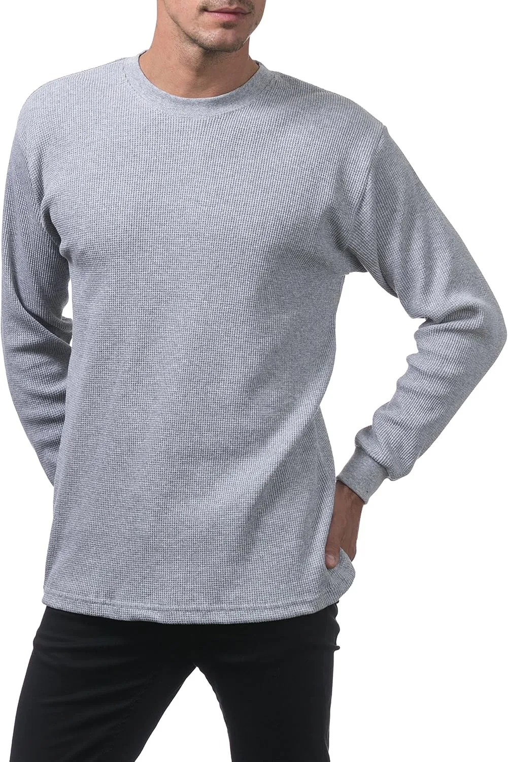 Pro Club Men's Heavyweight Cotton Long Sleeve Thermal Top