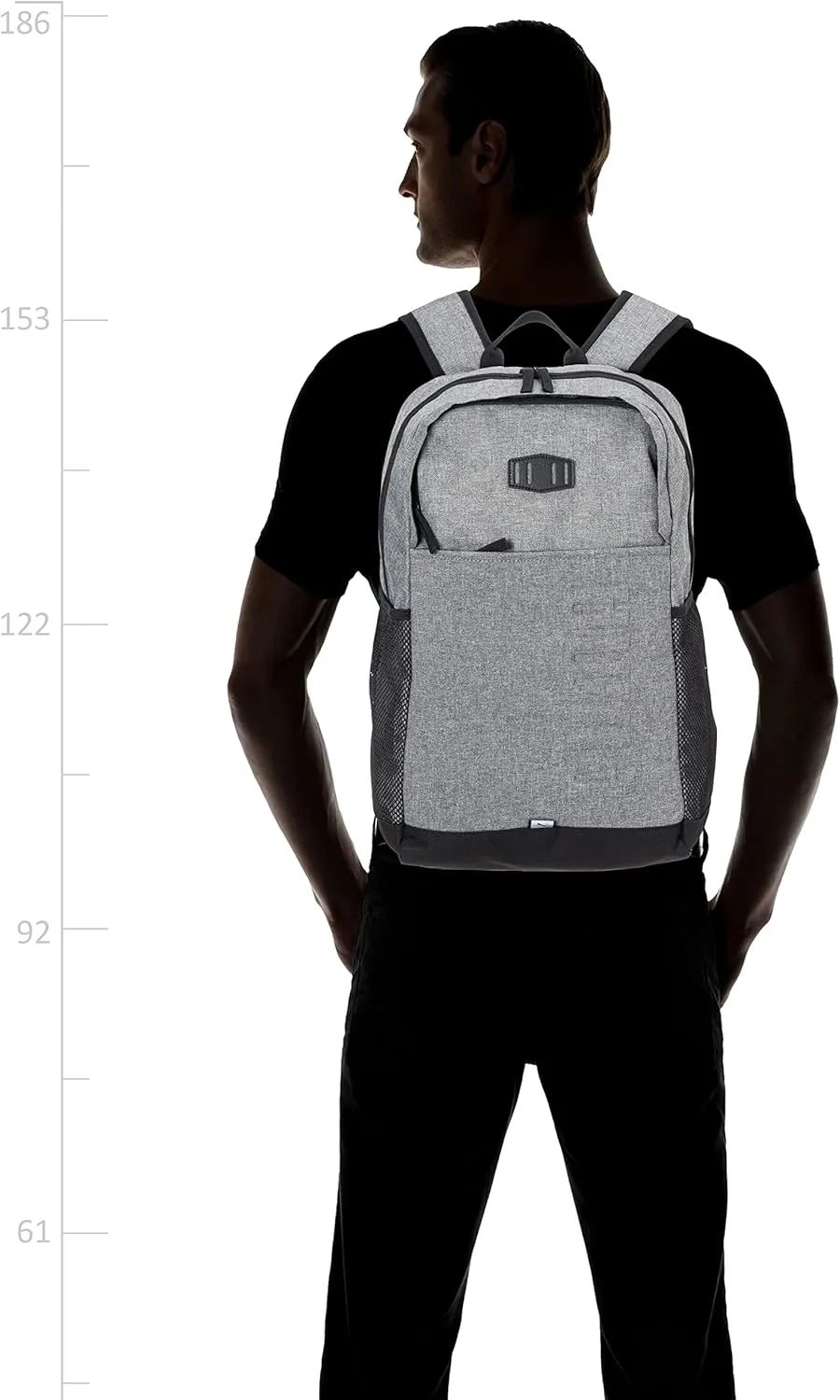 PUMA Backpack, Medium Gray Heather, OSFA