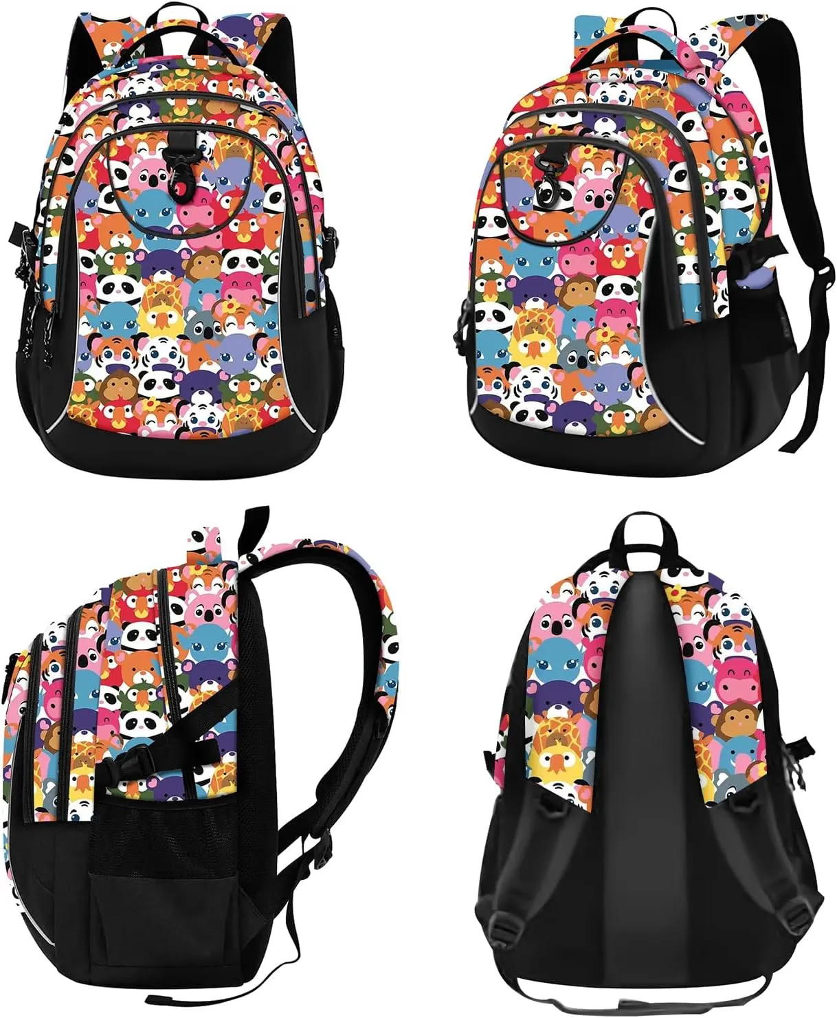 rickyh style School Backpack Travel Bag for Men & Women Lightweight College Back Pack with Laptop Compartmen (23DONGWU)