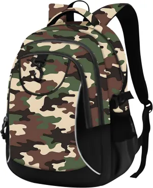 rickyh style School Backpack Travel Bag for Men & Women Lightweight College Back Pack with Laptop Compartmen (23JULV)