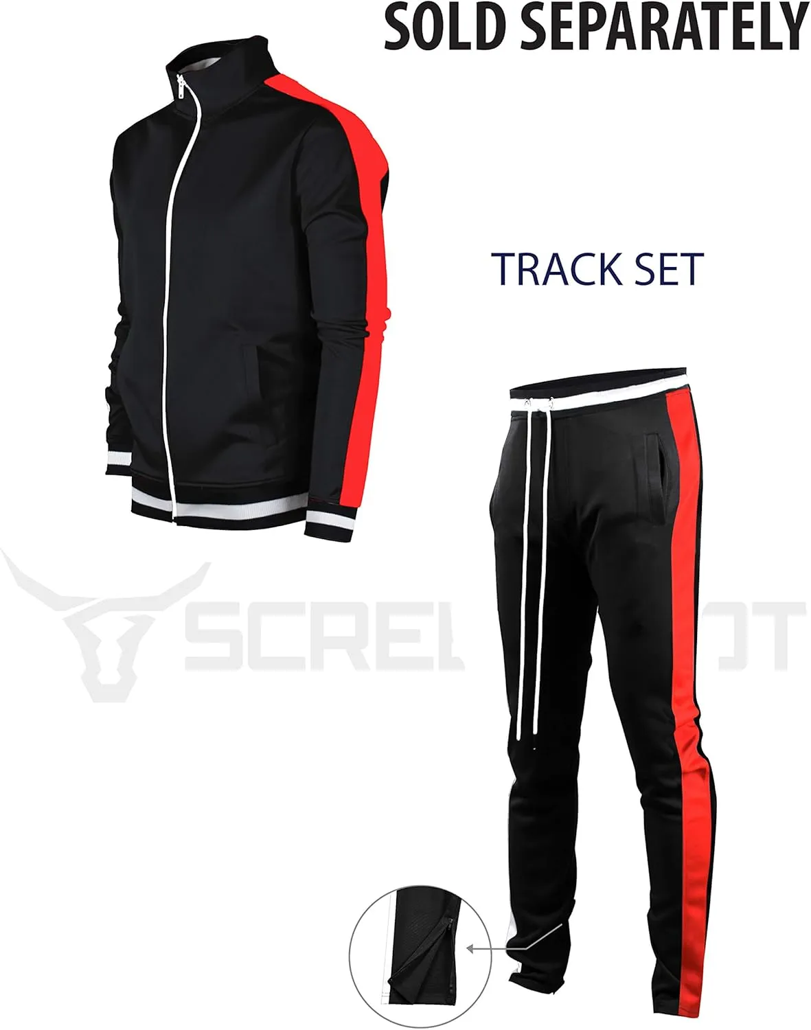 SCREENSHOT-Track Pants S41700 Mens Premium Slim Fit Athletic Fitness Fashion Urban Lifestyle Streetwear Bottoms