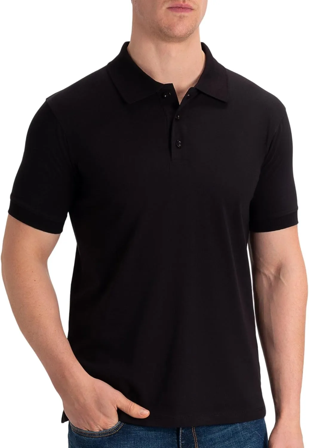 Short Sleeve Polo 100% Organic Cotton