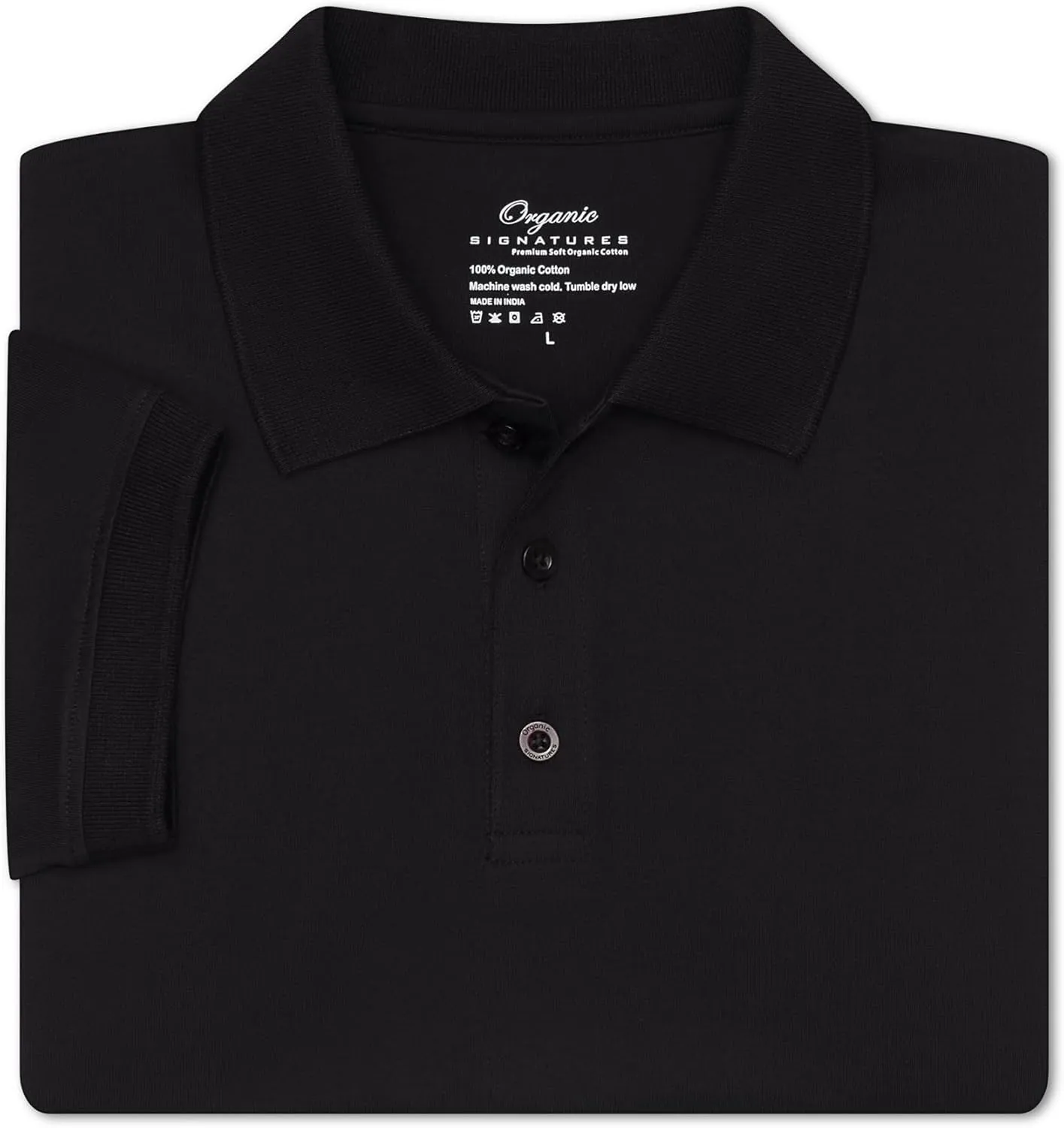 Short Sleeve Polo 100% Organic Cotton