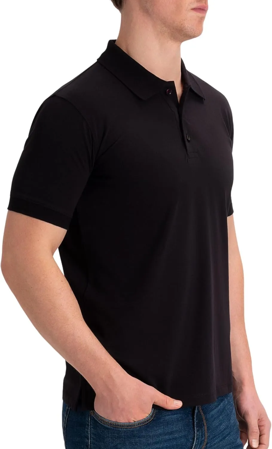 Short Sleeve Polo 100% Organic Cotton