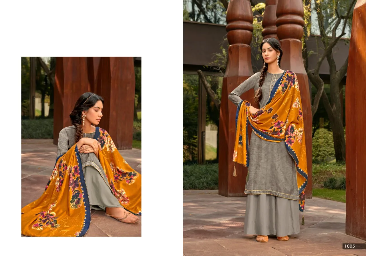 Sweety Fashion Presents Gun Gun Pashmina Fancy Designer Salwar Kameez