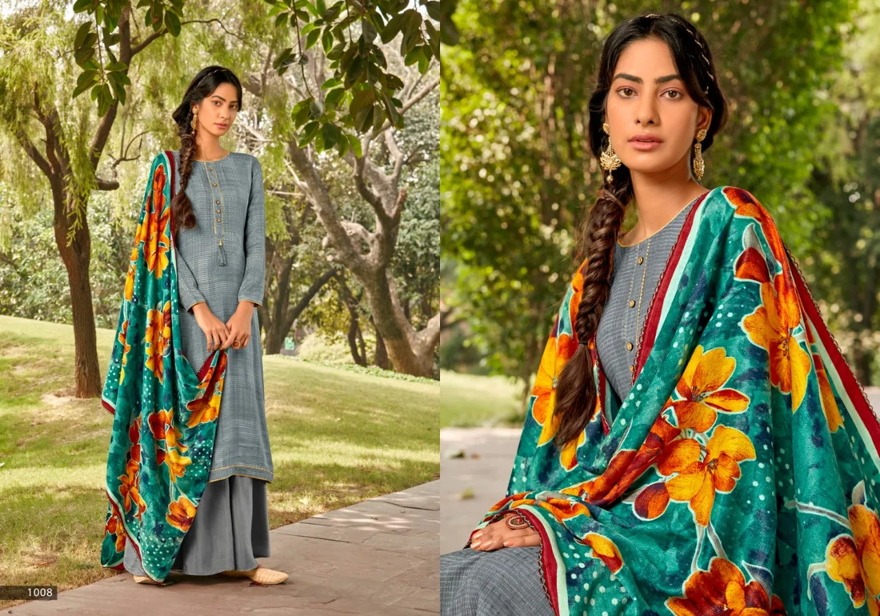 Sweety Fashion Presents Gun Gun Pashmina Fancy Designer Salwar Kameez