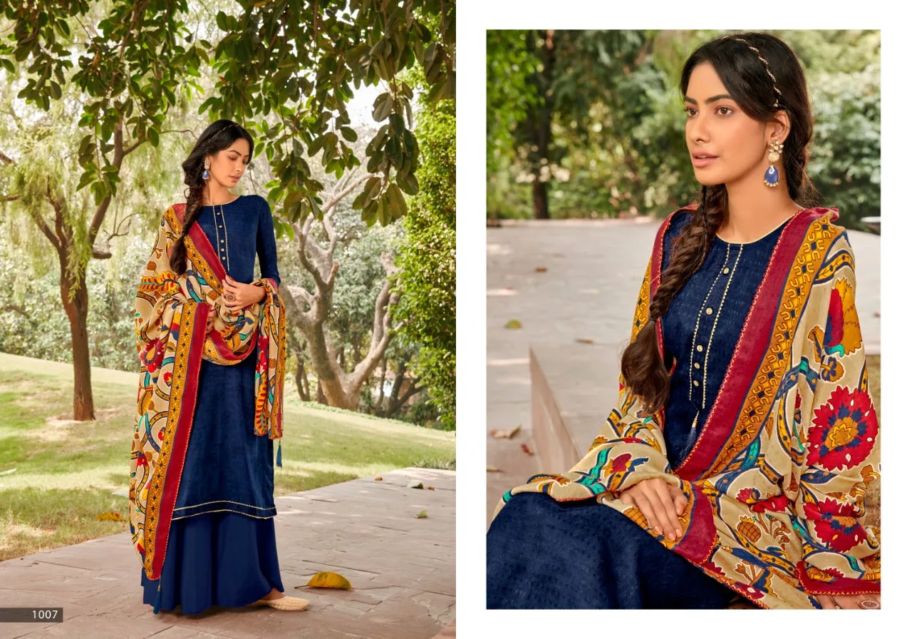 Sweety Fashion Presents Gun Gun Pashmina Fancy Designer Salwar Kameez