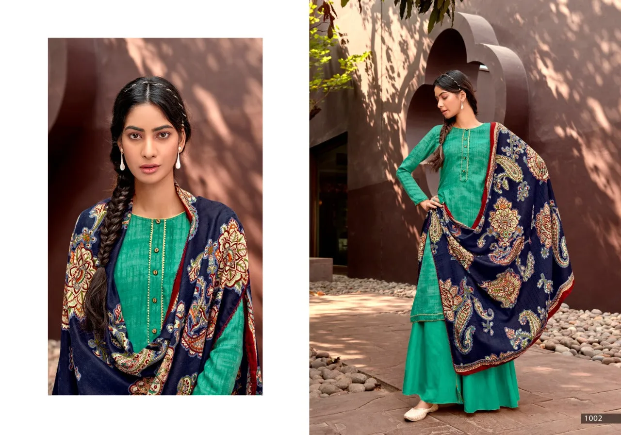 Sweety Fashion Presents Gun Gun Pashmina Fancy Designer Salwar Kameez