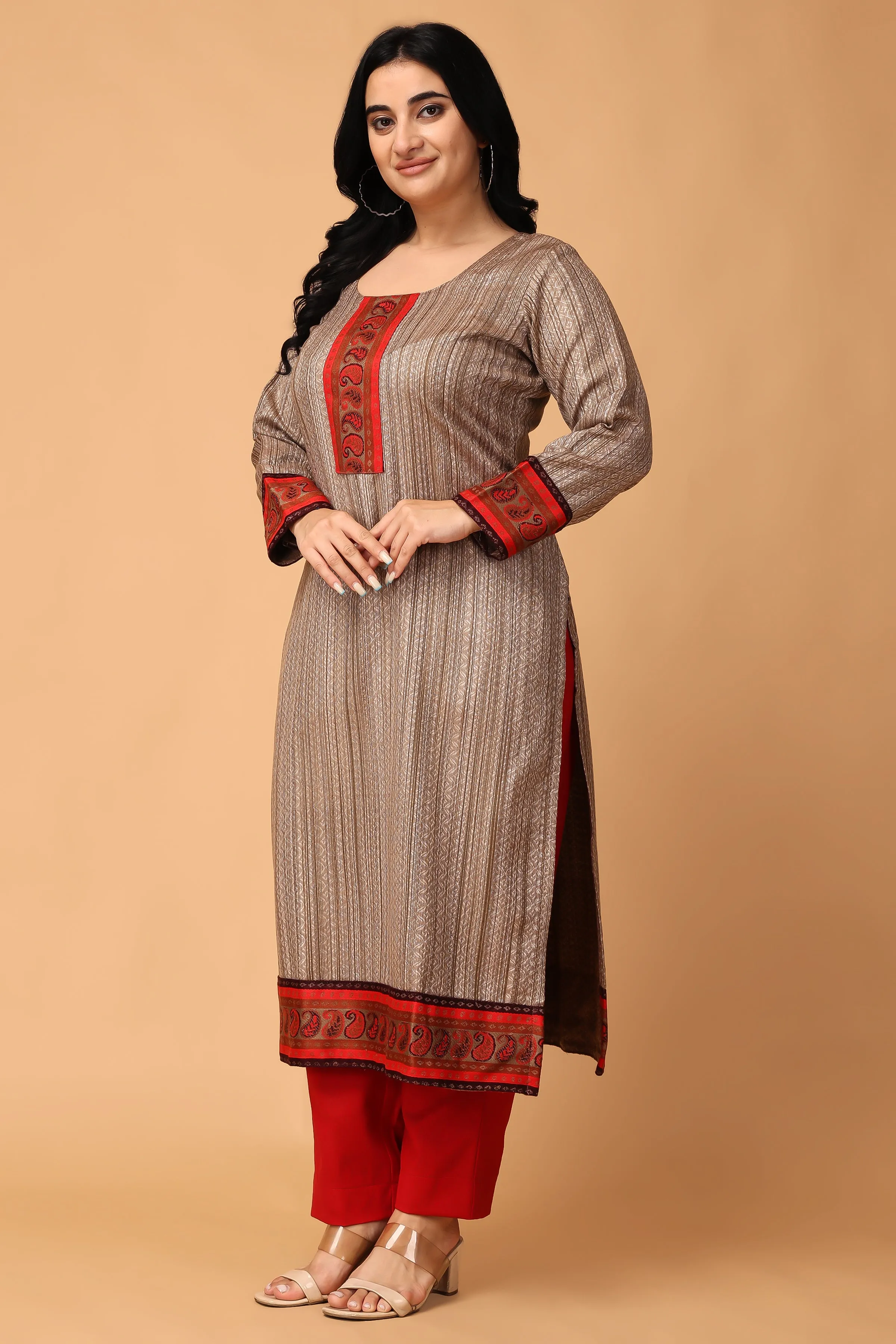 Toasty Fireside Woollen Kurta Set