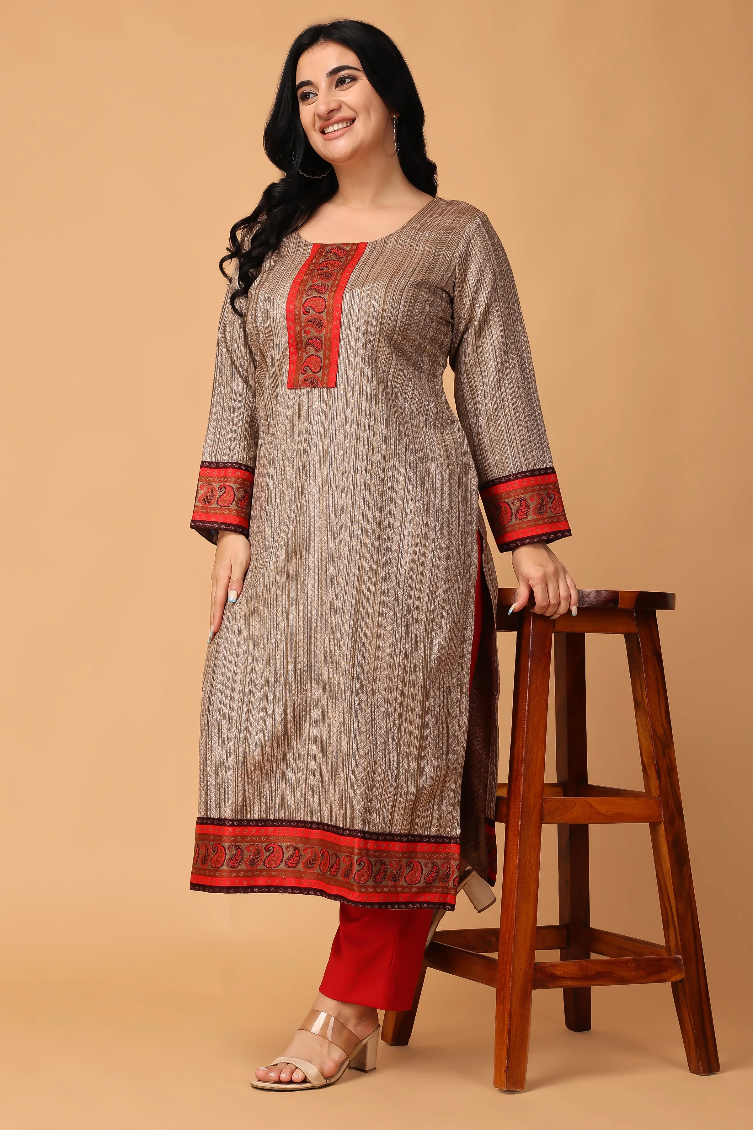 Toasty Fireside Woollen Kurta Set
