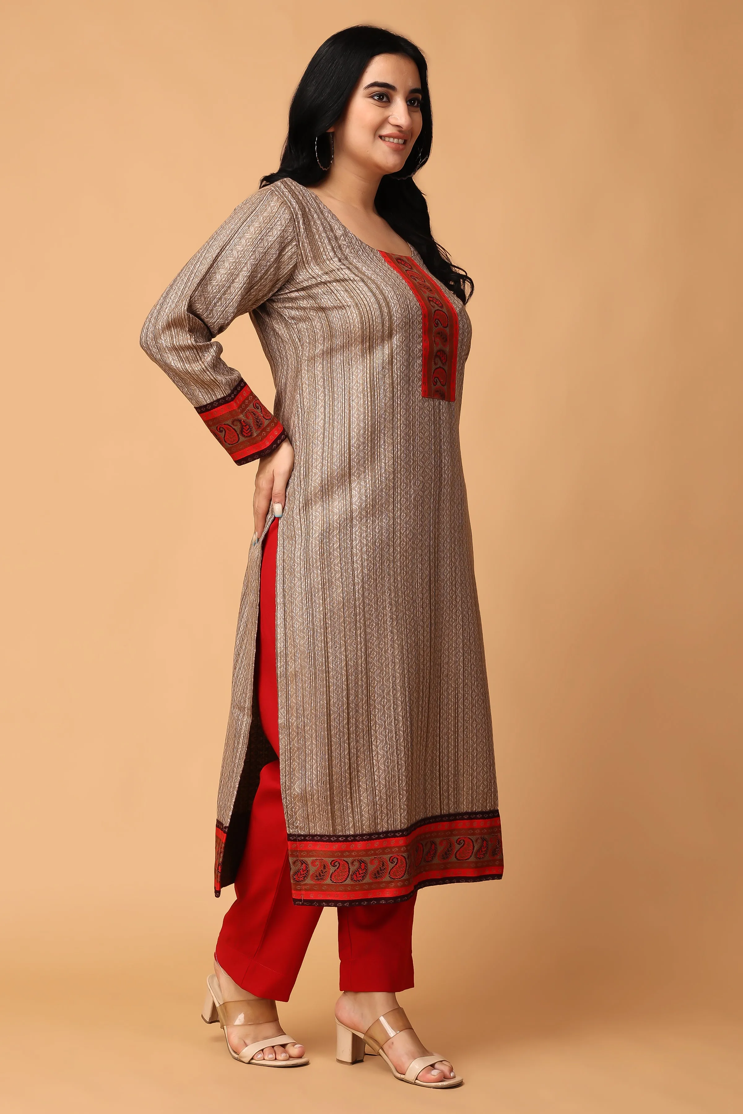 Toasty Fireside Woollen Kurta Set