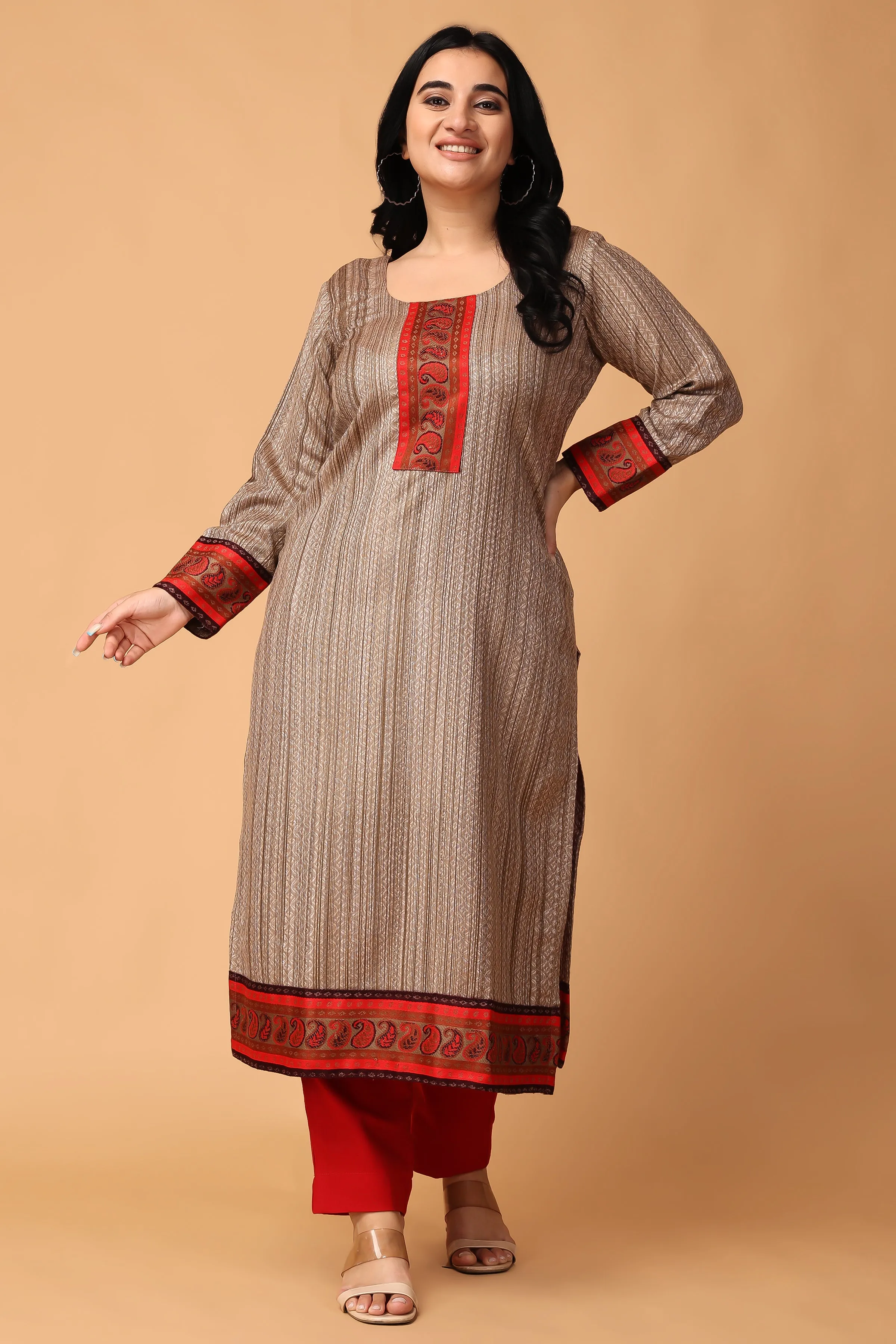 Toasty Fireside Woollen Kurta Set