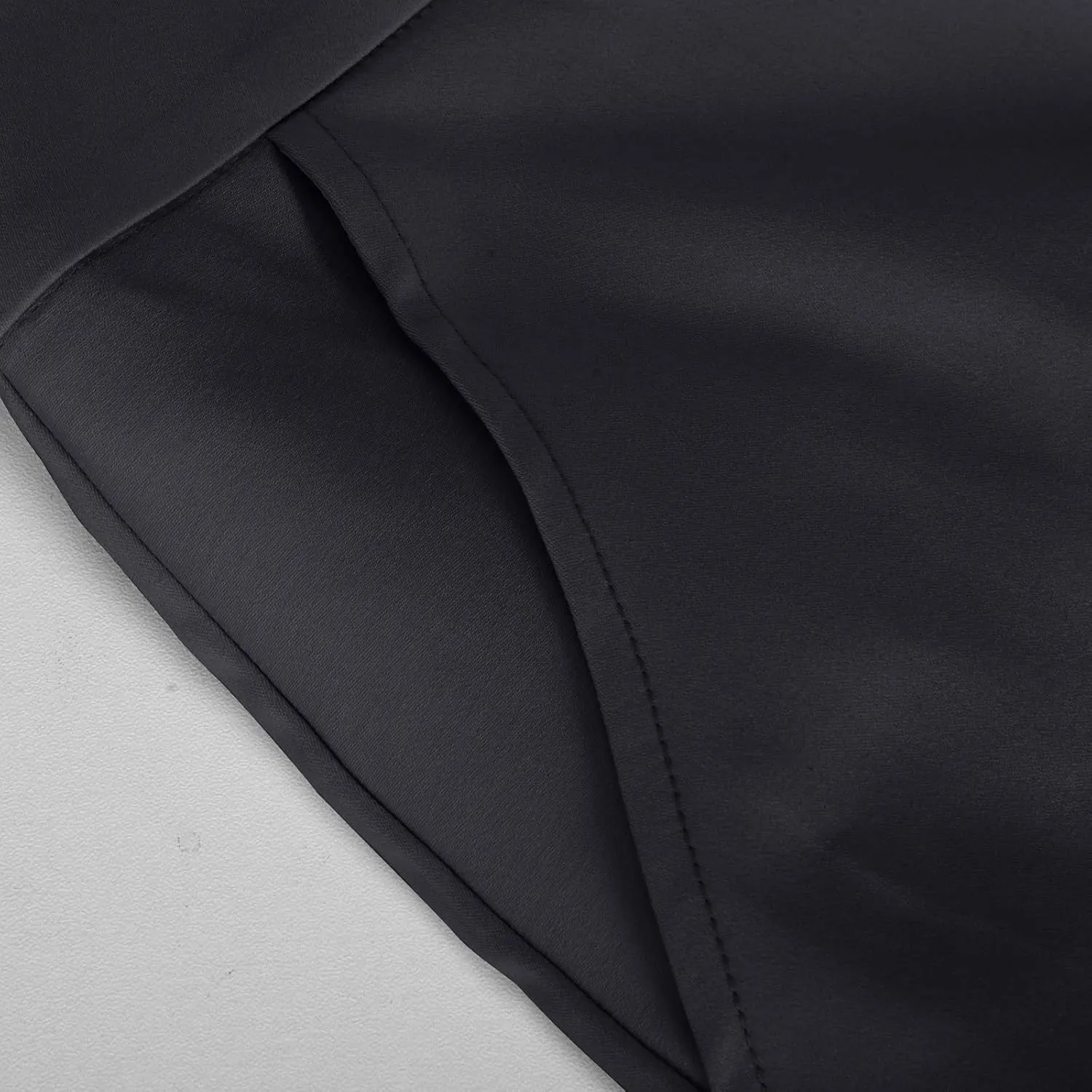 Twill Capri Pants for Women Casual Oversized Dress Pants High Waist Straight Leg Capris Dressy Office Cropped Trousers