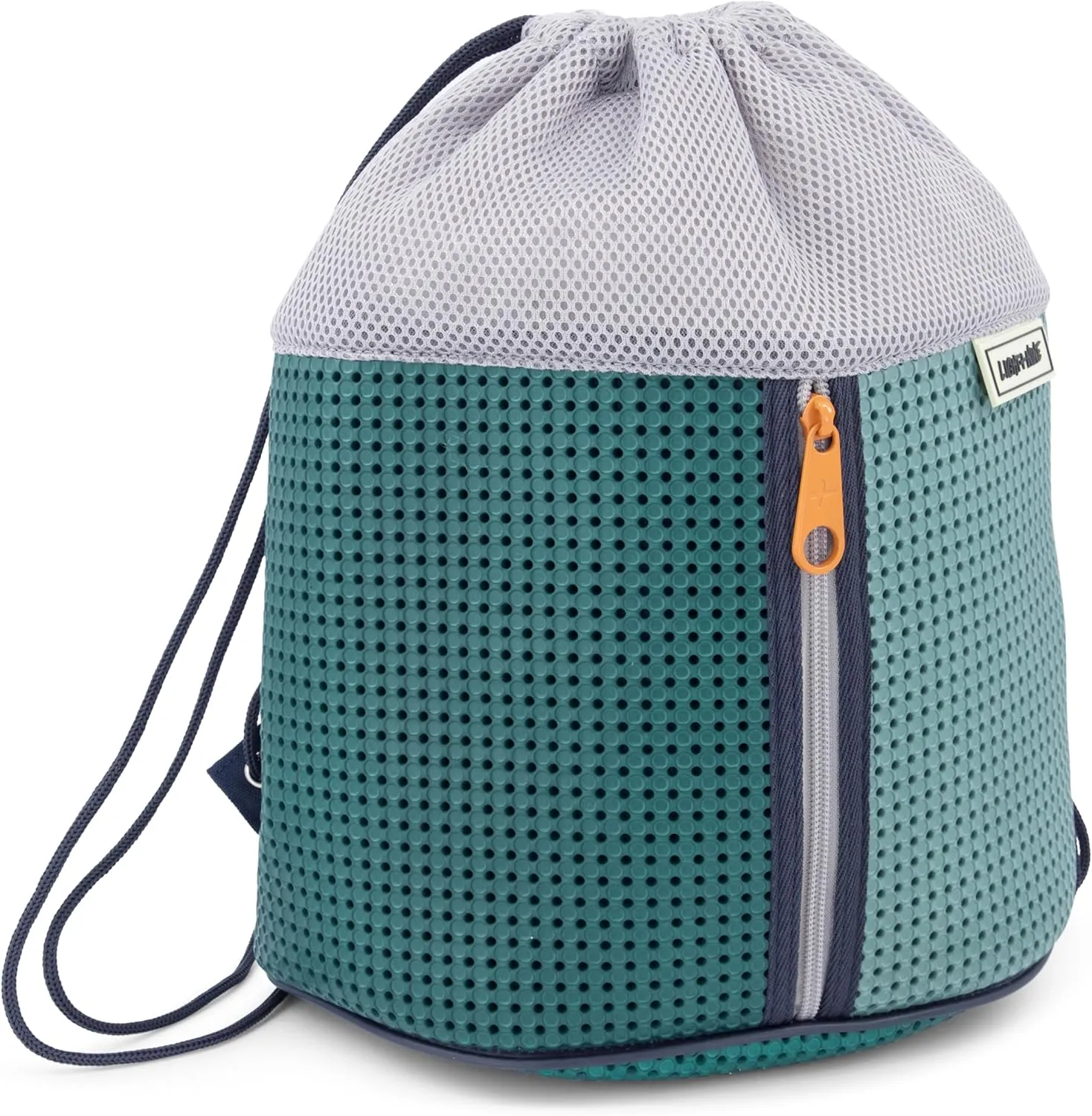 Uber Cool 'Sophy' Drawstring Bag -Fast Drying Lightweight Backpack for Girls, Sports Bag for Teens, Gym Bag (Multi Green)