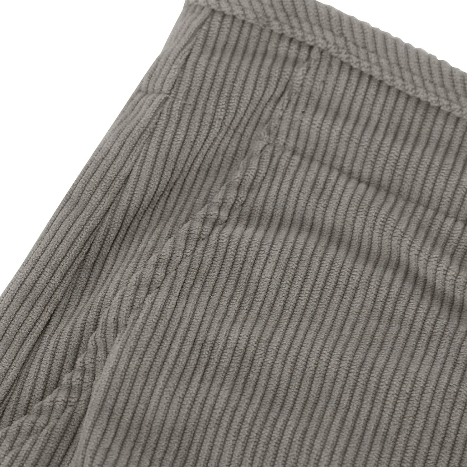 Women Fashion Button Elastic High Waist Trousers Solid Loose Wide Leg Pants Casual Straight Leg Pants with Pocket