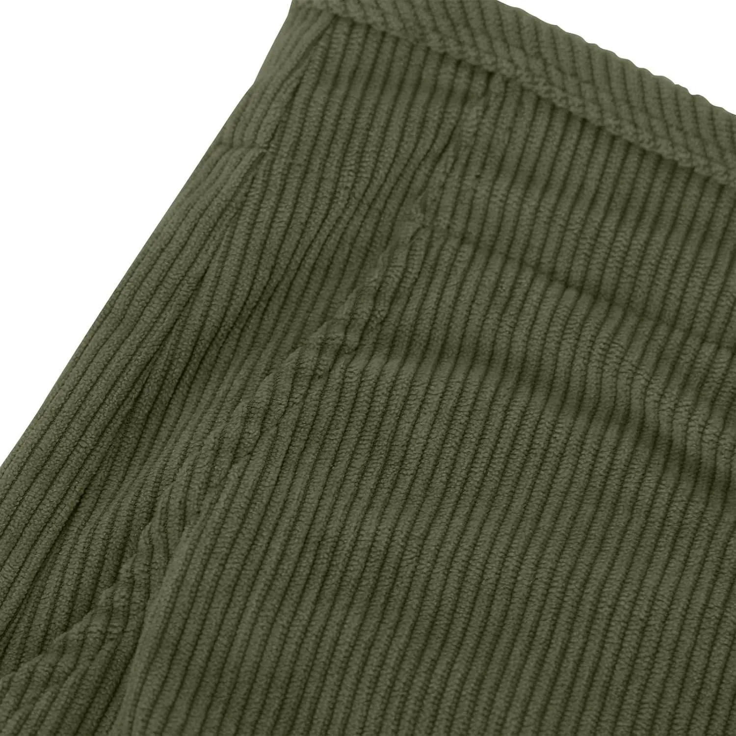 Women Fashion Button Elastic High Waist Trousers Solid Loose Wide Leg Pants Casual Straight Leg Pants with Pocket