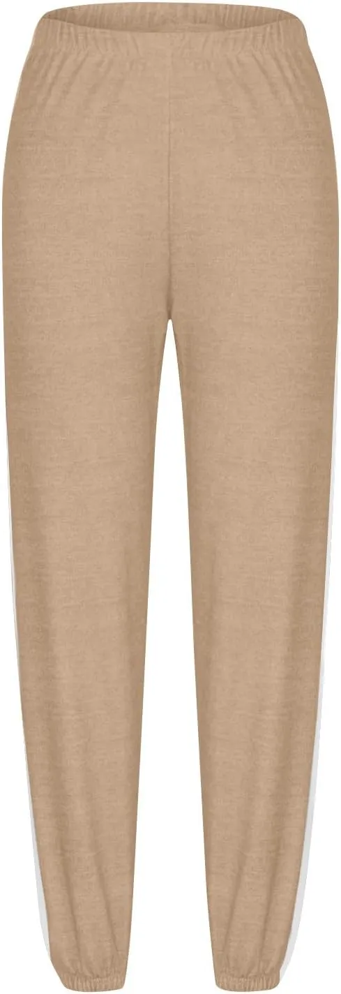 Women's Sweatpants Workout Joggers Elastic High Waisted Pants Hiking Jogging Pants Plus Size Sweatpants with Pockets