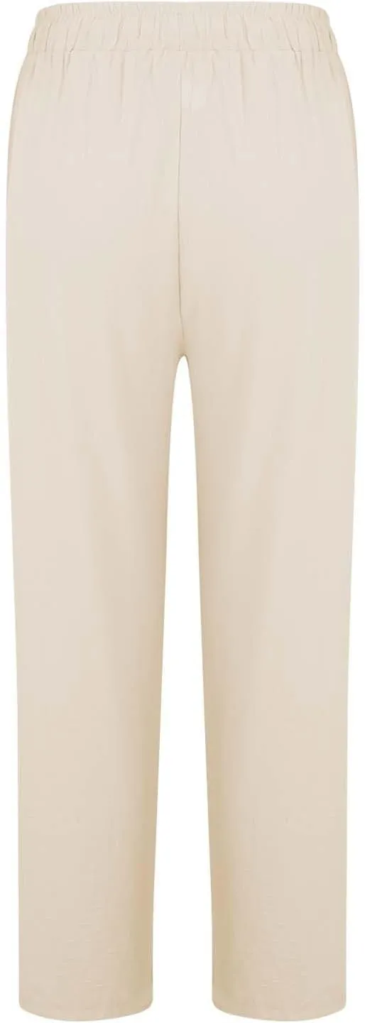 Women's Wide Leg Palazzo Harem Pants Fall Casual Loose Pockets Solid Elastic Waist Baggy Travel Pants 2024