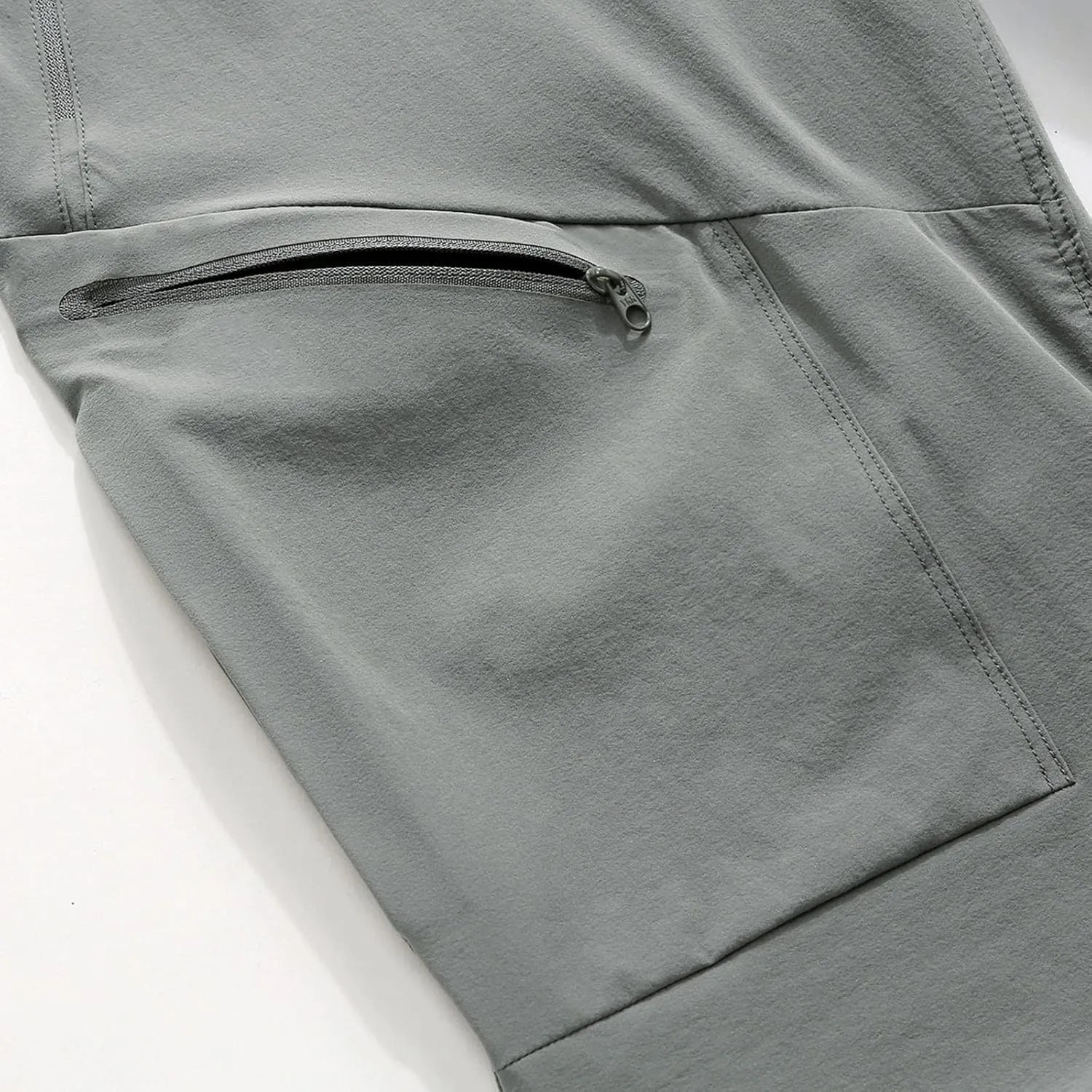 Workout Pants for Men Casual Waistband Skinny-Fit Stretch Quick Drying Hiking Trousers Outdoor Fashion Sweatpants